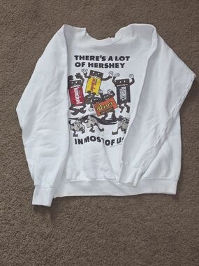 Graphic Crewneck Sweatshirt - White
